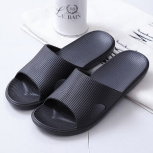 2020 New Slippers Women Summer Thick Bottom Indoor Home Couples Home Bathroom Non-slip Soft Ins Tide To Wear Cool Slippers