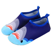 Load image into Gallery viewer, Kids Beach Summer Outdoor Wading Shoes Swimming Surf Sea Slippers Quick-Dry Aqua Shoes Boys Girls Soft foldable Water Shoes