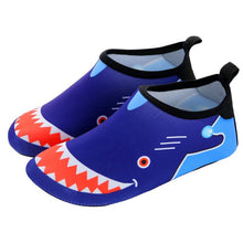 Load image into Gallery viewer, Kids Beach Summer Outdoor Wading Shoes Swimming Surf Sea Slippers Quick-Dry Aqua Shoes Boys Girls Soft foldable Water Shoes