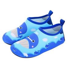 Load image into Gallery viewer, Kids Beach Summer Outdoor Wading Shoes Swimming Surf Sea Slippers Quick-Dry Aqua Shoes Boys Girls Soft foldable Water Shoes