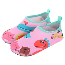 Load image into Gallery viewer, Kids Beach Summer Outdoor Wading Shoes Swimming Surf Sea Slippers Quick-Dry Aqua Shoes Boys Girls Soft foldable Water Shoes