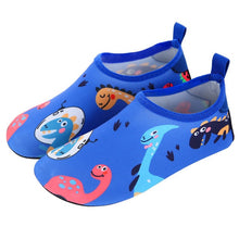 Load image into Gallery viewer, Kids Beach Summer Outdoor Wading Shoes Swimming Surf Sea Slippers Quick-Dry Aqua Shoes Boys Girls Soft foldable Water Shoes