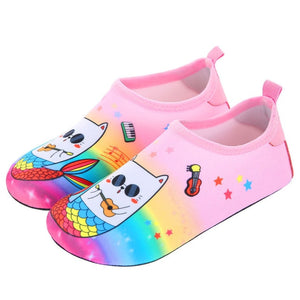 Kids Beach Summer Outdoor Wading Shoes Swimming Surf Sea Slippers Quick-Dry Aqua Shoes Boys Girls Soft foldable Water Shoes