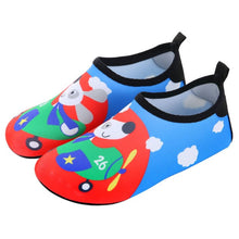 Load image into Gallery viewer, Kids Beach Summer Outdoor Wading Shoes Swimming Surf Sea Slippers Quick-Dry Aqua Shoes Boys Girls Soft foldable Water Shoes